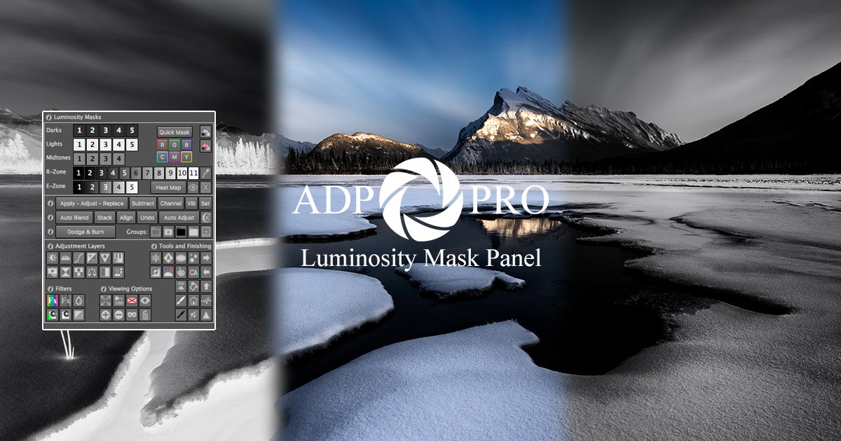 ADP Pro v3.2 Luminosity Mask Panel for Photoshop